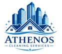 Athenos cleaning Services website logo